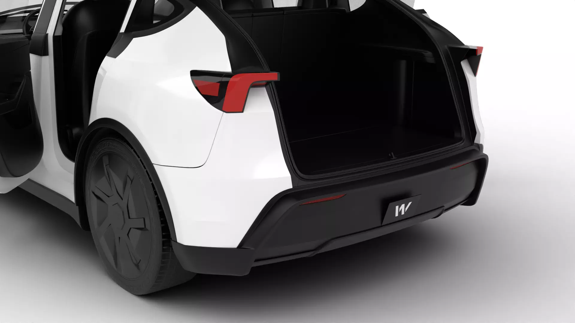 Tesla Model Y Standard 2026 HQ 3d model 3D model_5