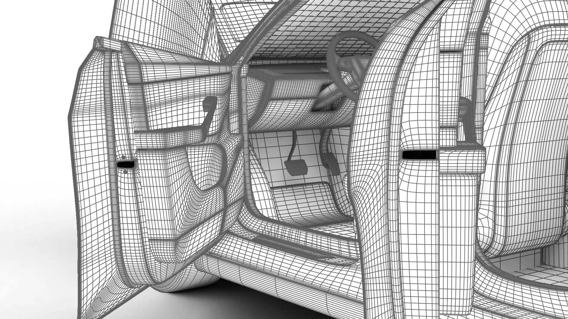 Tesla Model Y Standard 2026 HQ 3d model 3D model_42