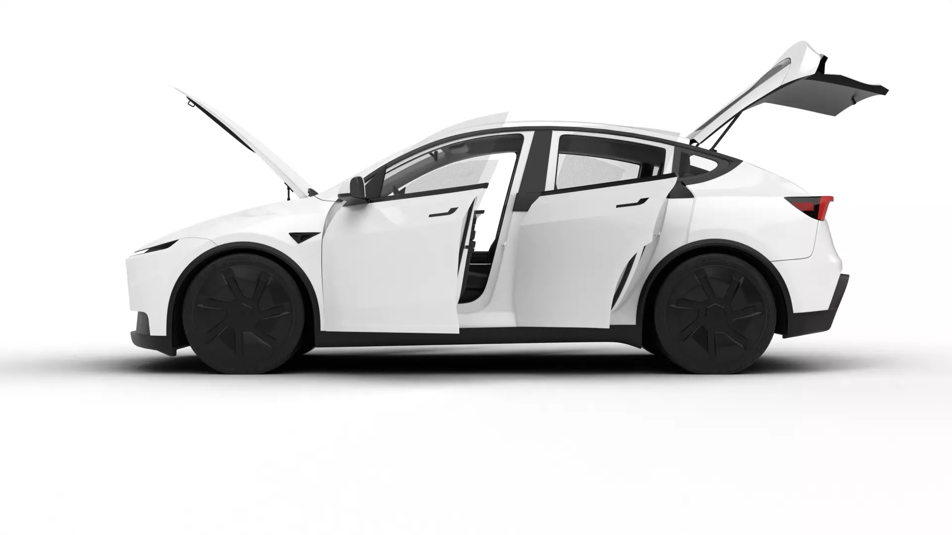 Tesla Model Y Standard 2026 HQ 3d model 3D model_12