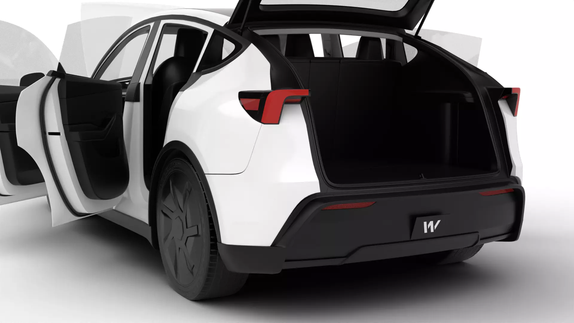 Tesla Model Y Standard 2026 HQ 3d model 3D model_16