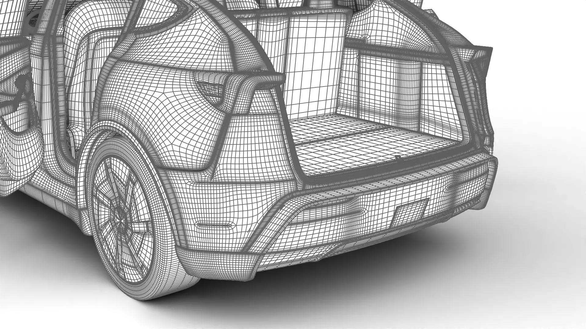 Tesla Model Y Standard 2026 HQ 3d model 3D model_30