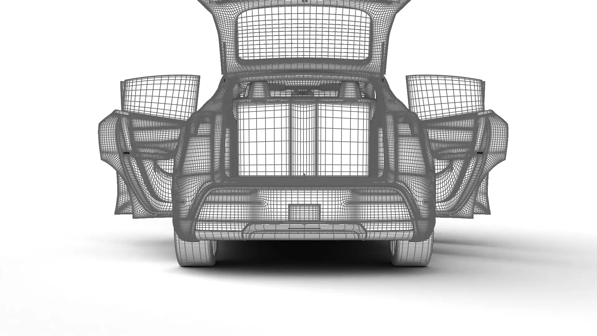 Tesla Model Y Standard 2026 HQ 3d model 3D model_38