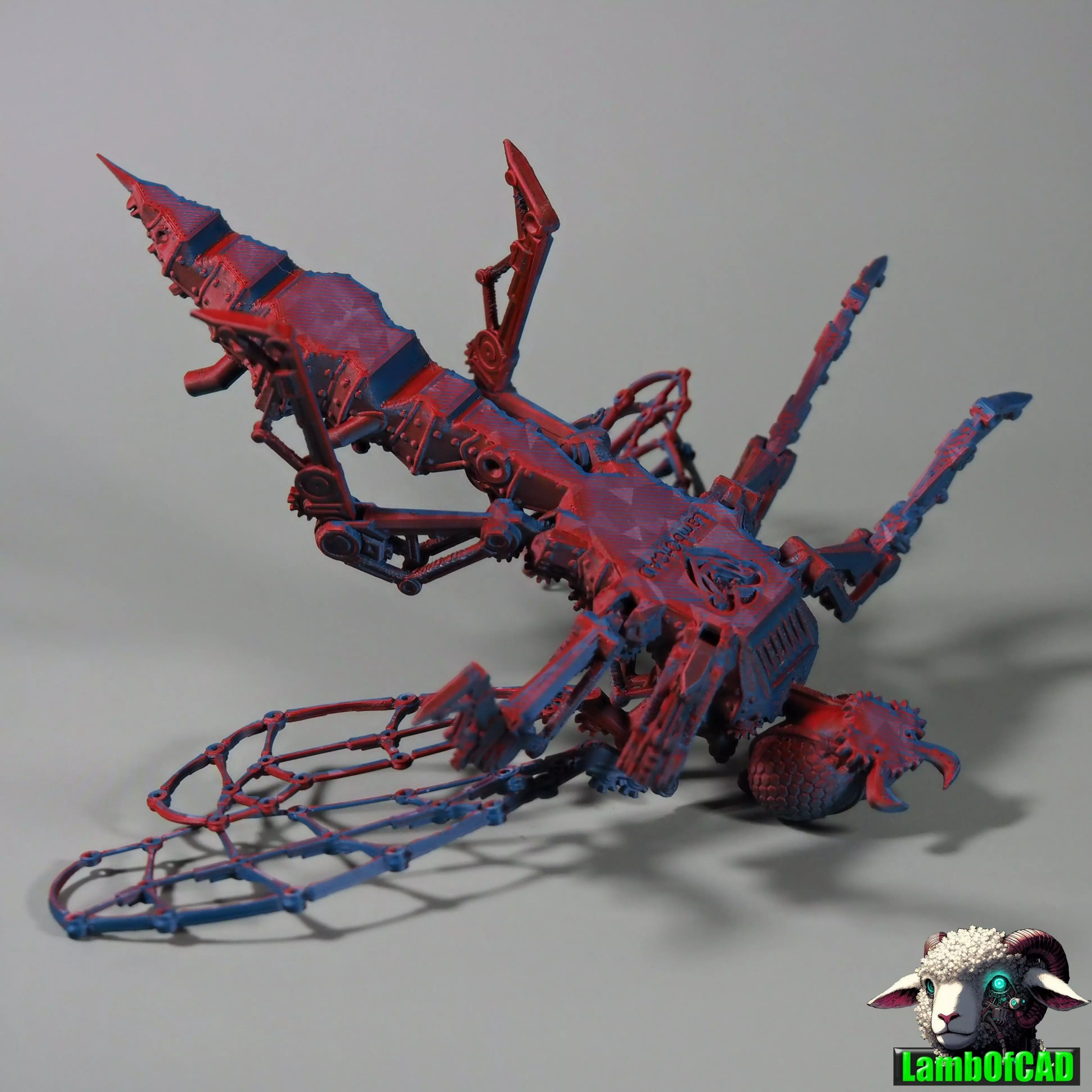 Steampunk Wasp 3D print model_13