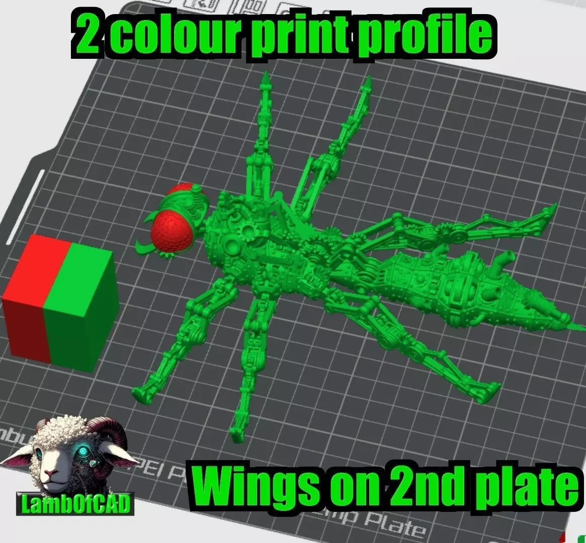 Steampunk Wasp 3D print model_34