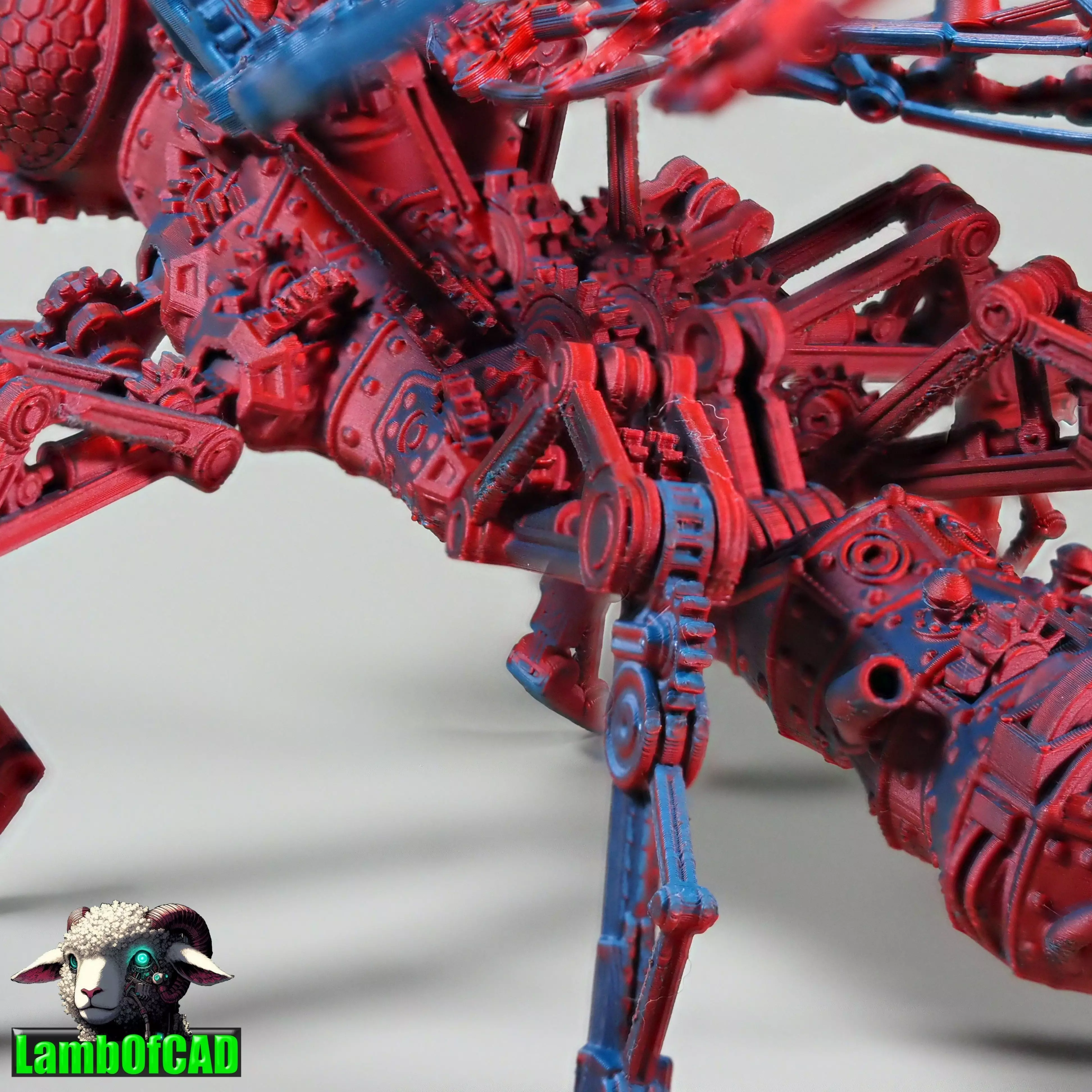 Steampunk Wasp 3D print model_15