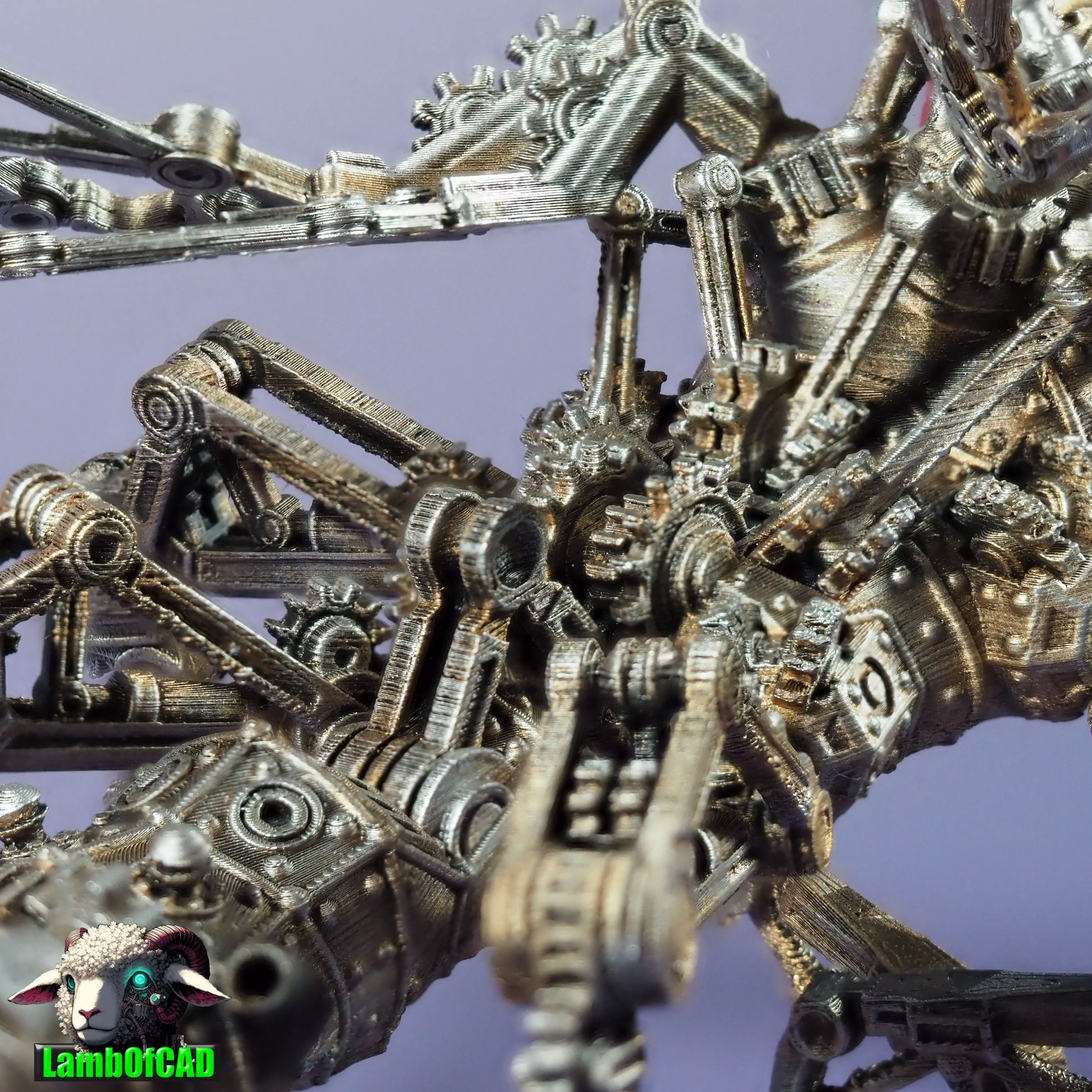 Steampunk Wasp 3D print model_6