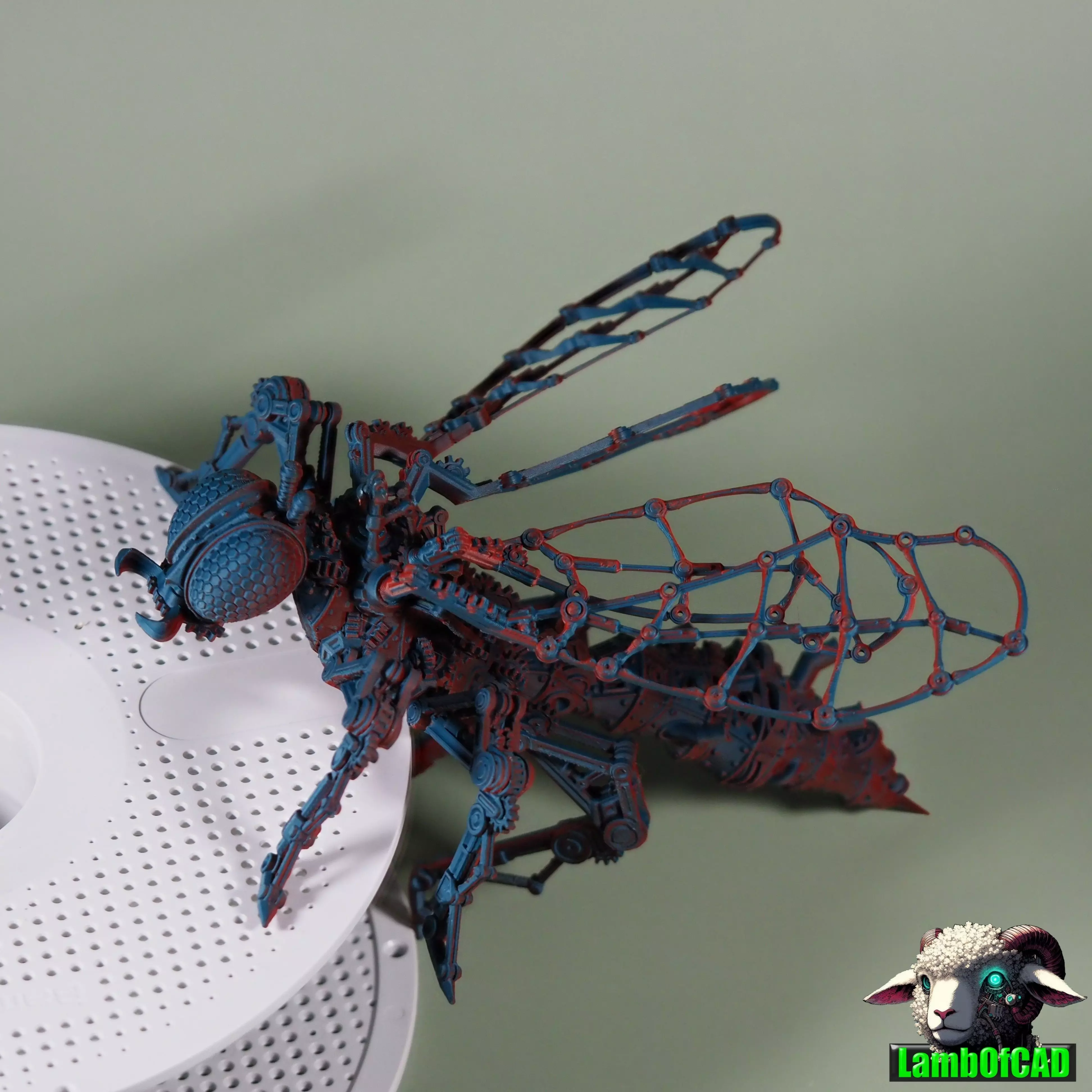 Steampunk Wasp 3D print model_10