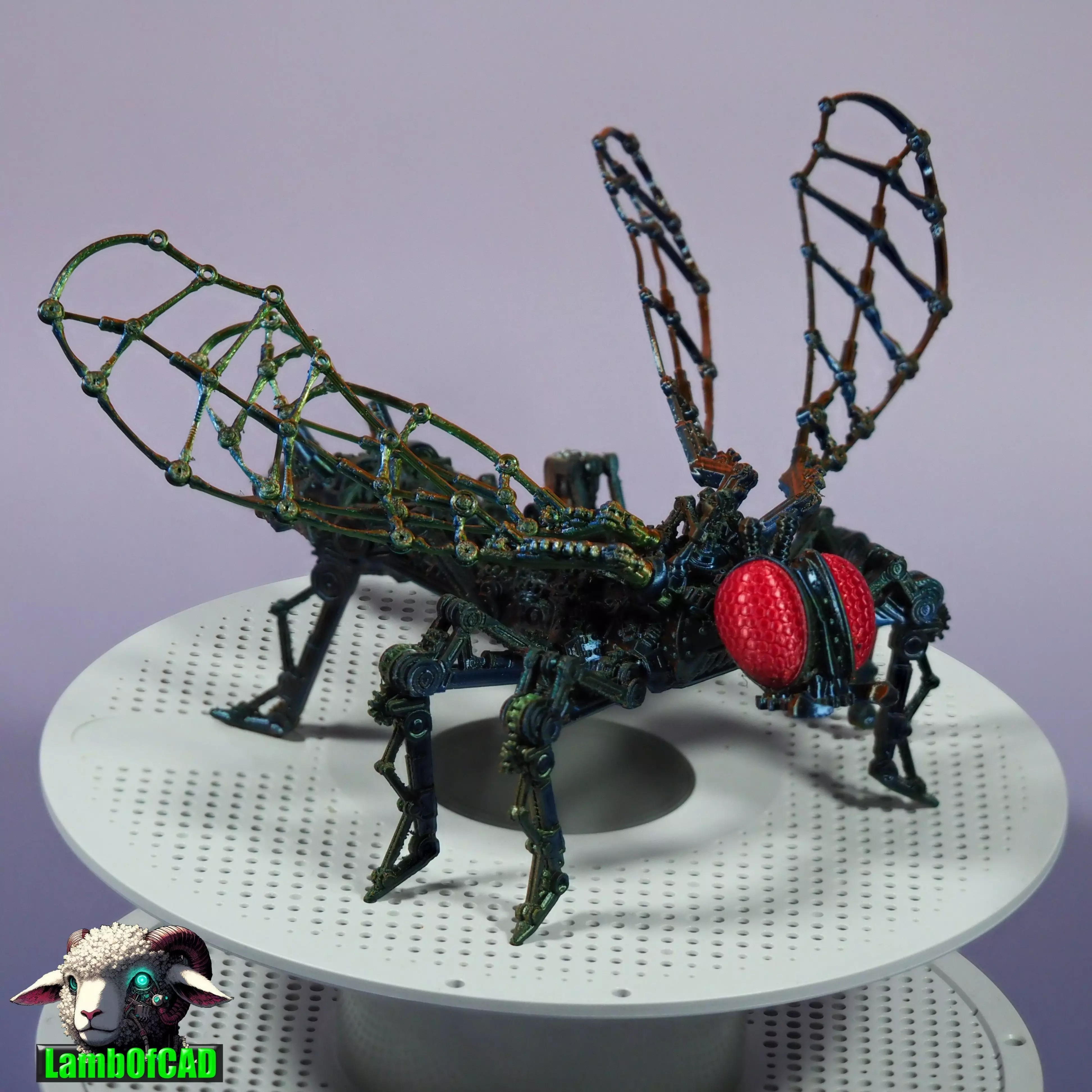 Steampunk Wasp 3D print model_24