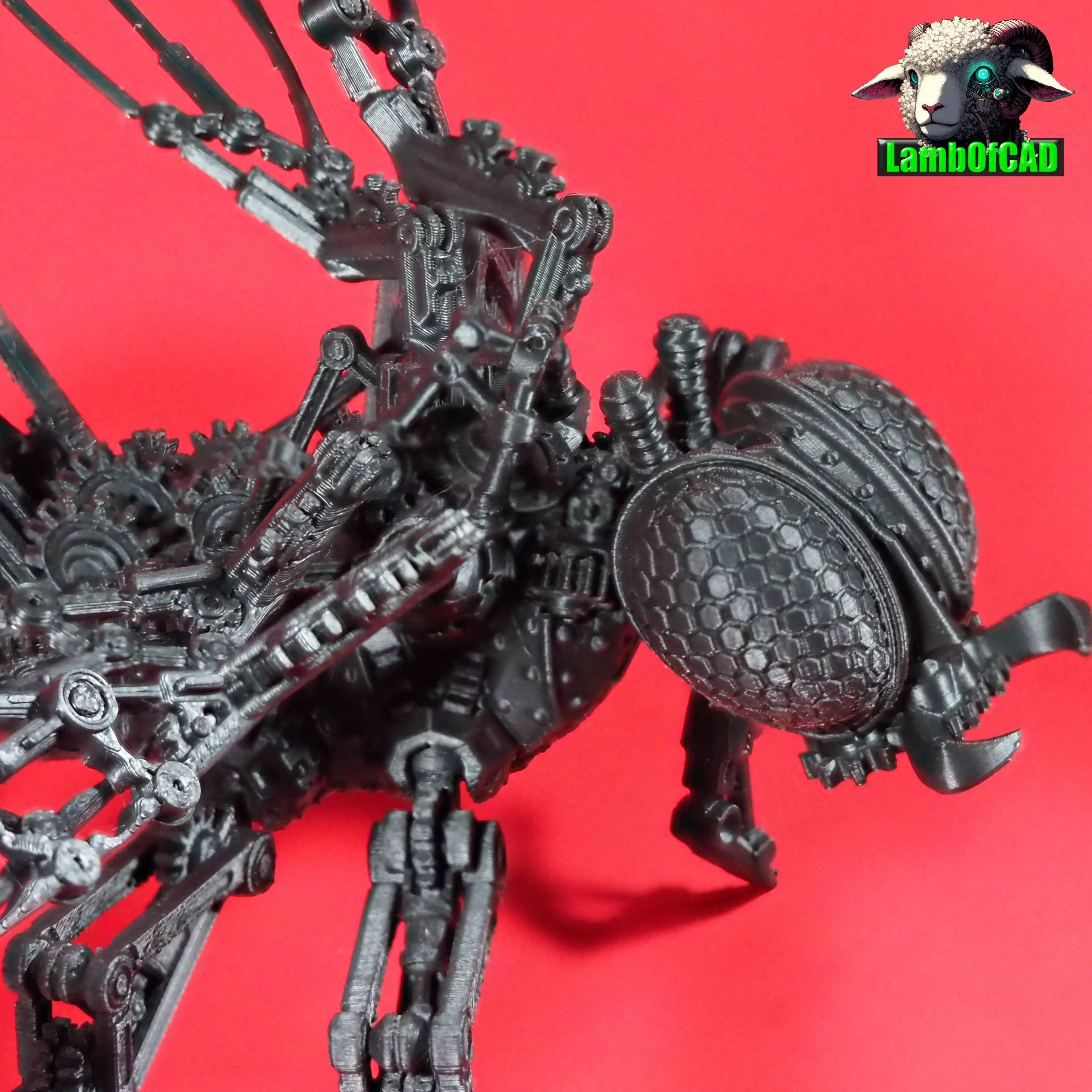 Steampunk Wasp 3D print model_30