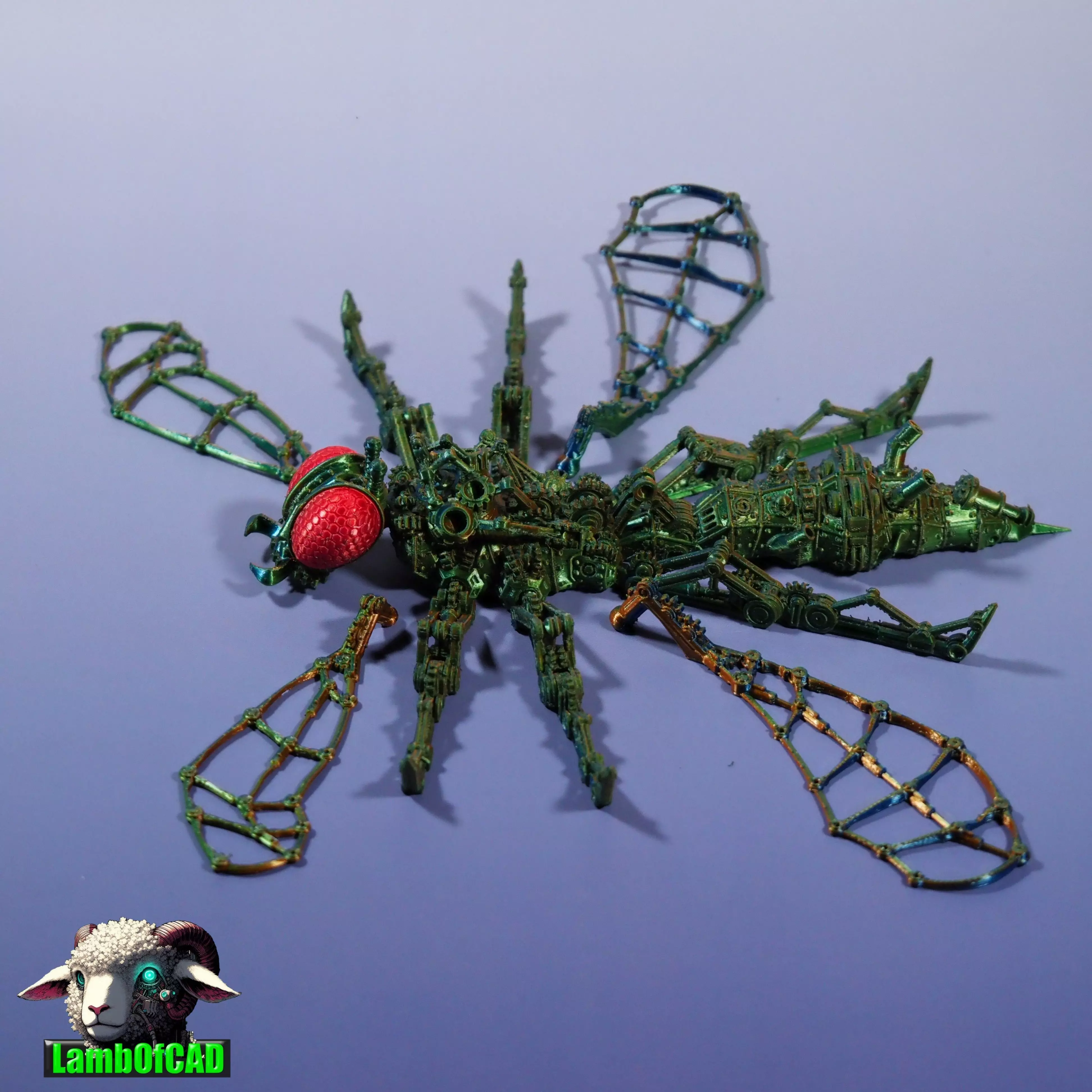 Steampunk Wasp 3D print model_23