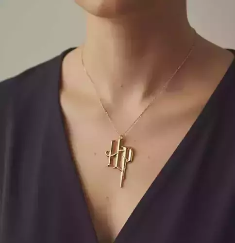 LOGO OF HARRY POTTER PENDANT - Commercial License