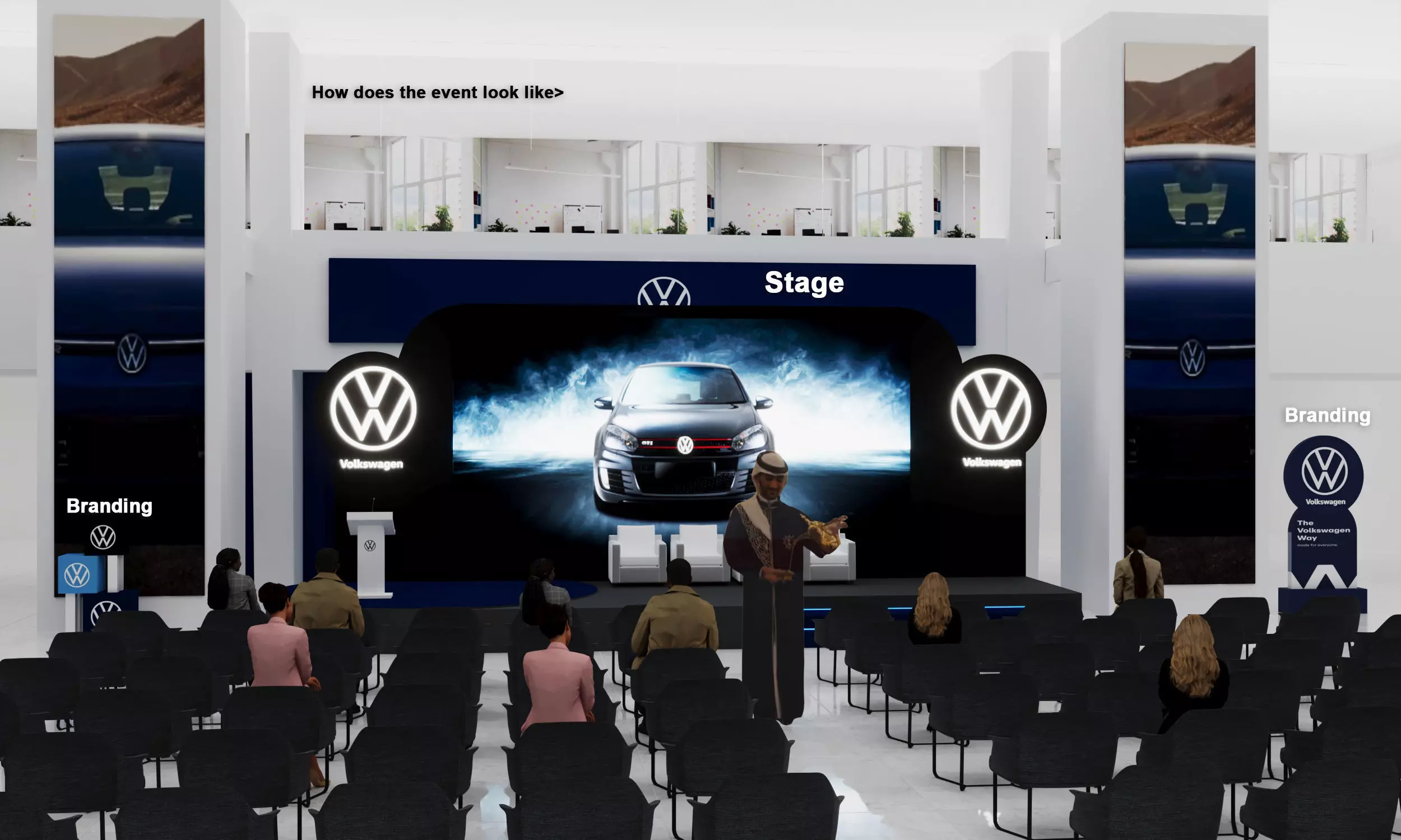 car showroom 3D model_5
