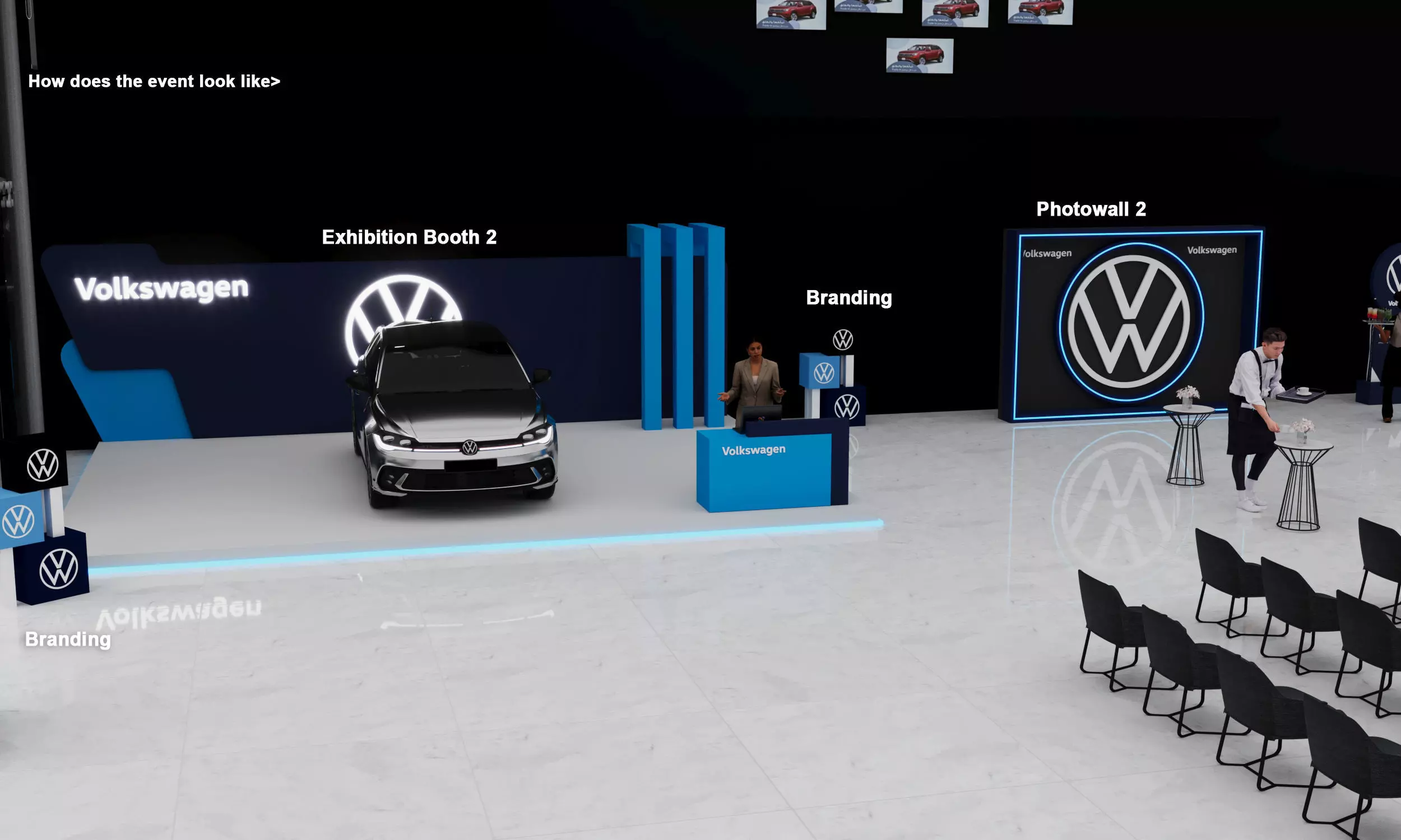 car showroom 3D model_0