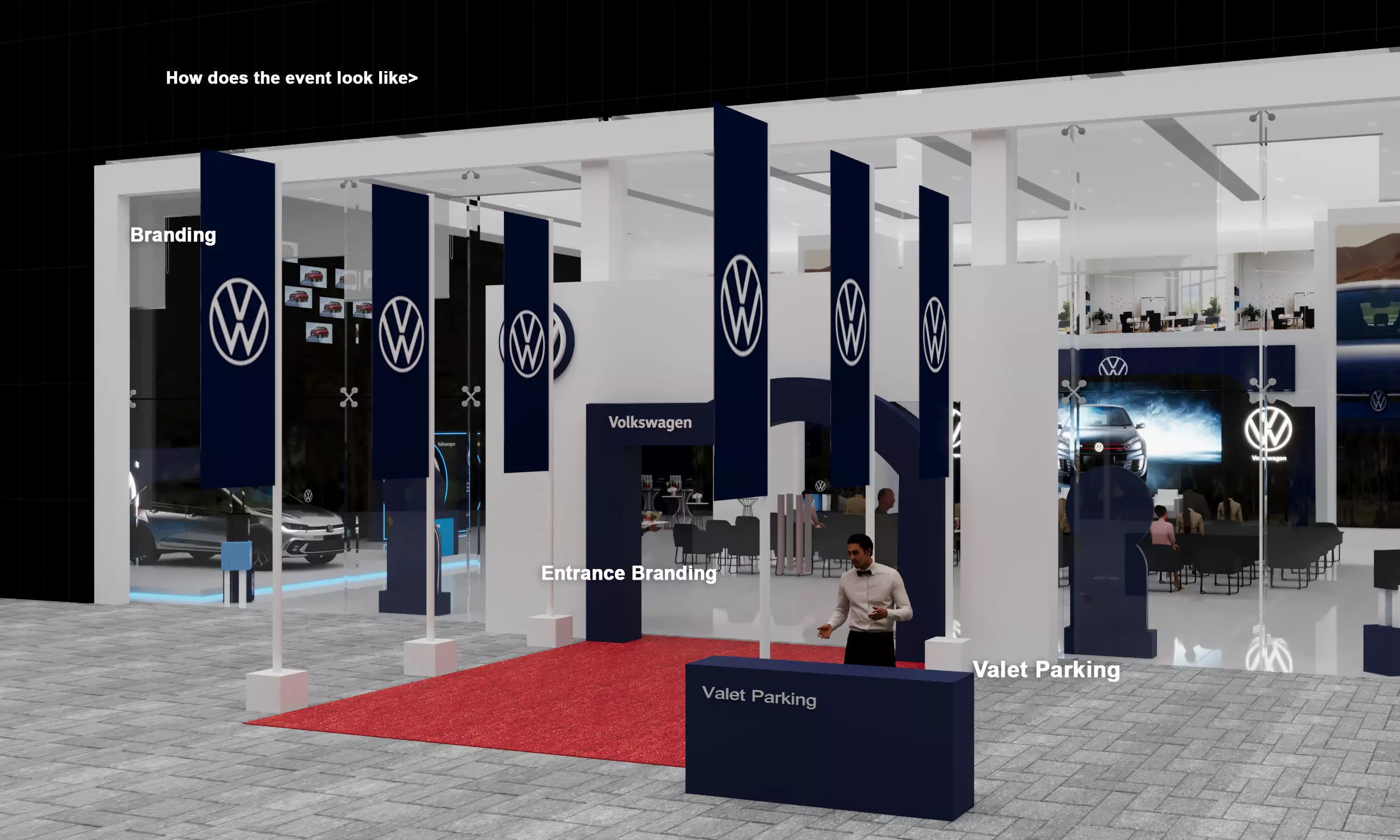 car showroom 3D model_9