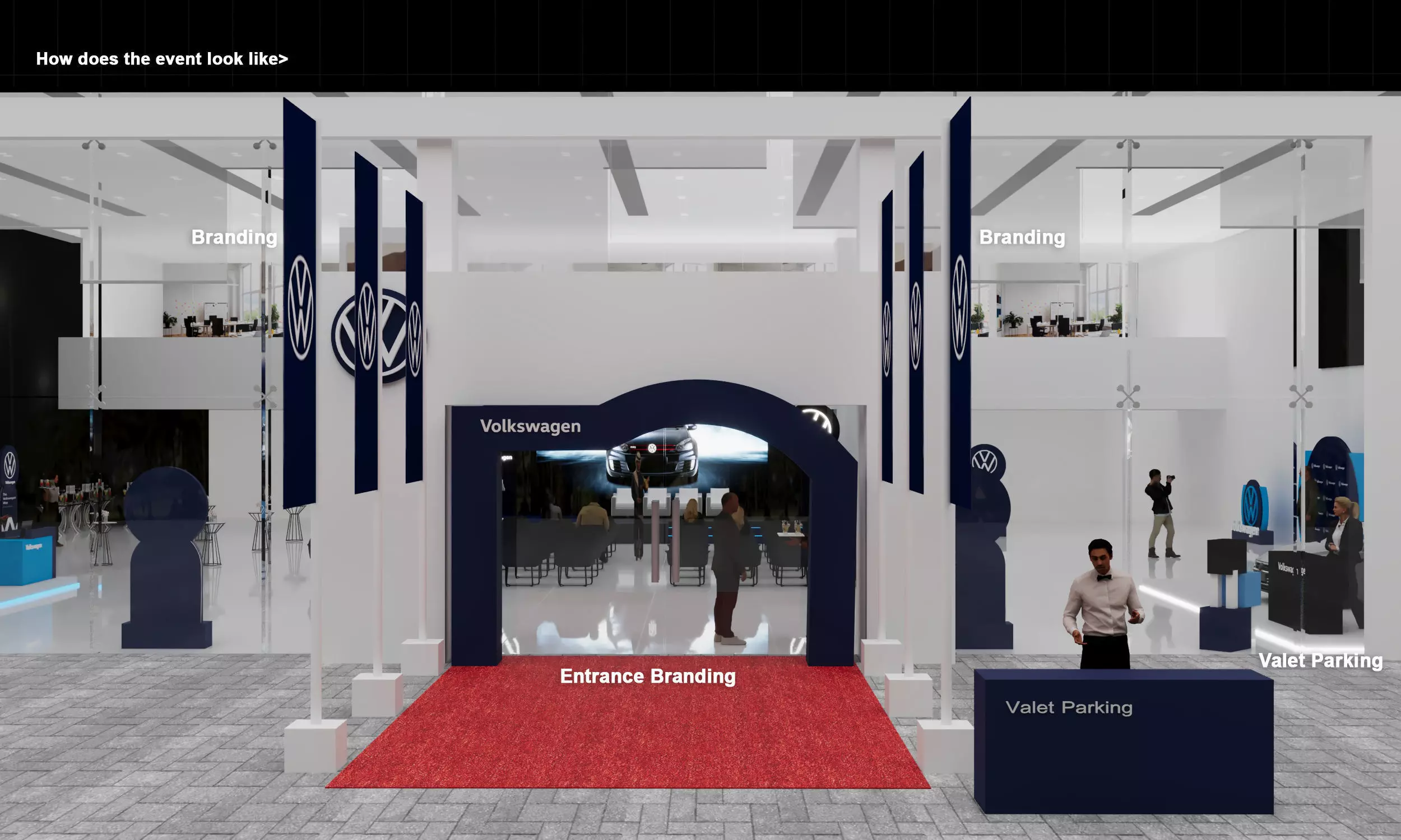 car showroom 3D model_8