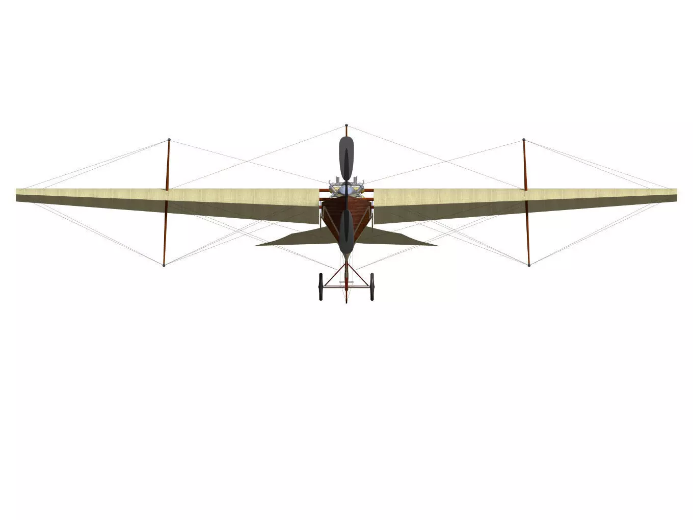 Antoinette IV 3D model_8