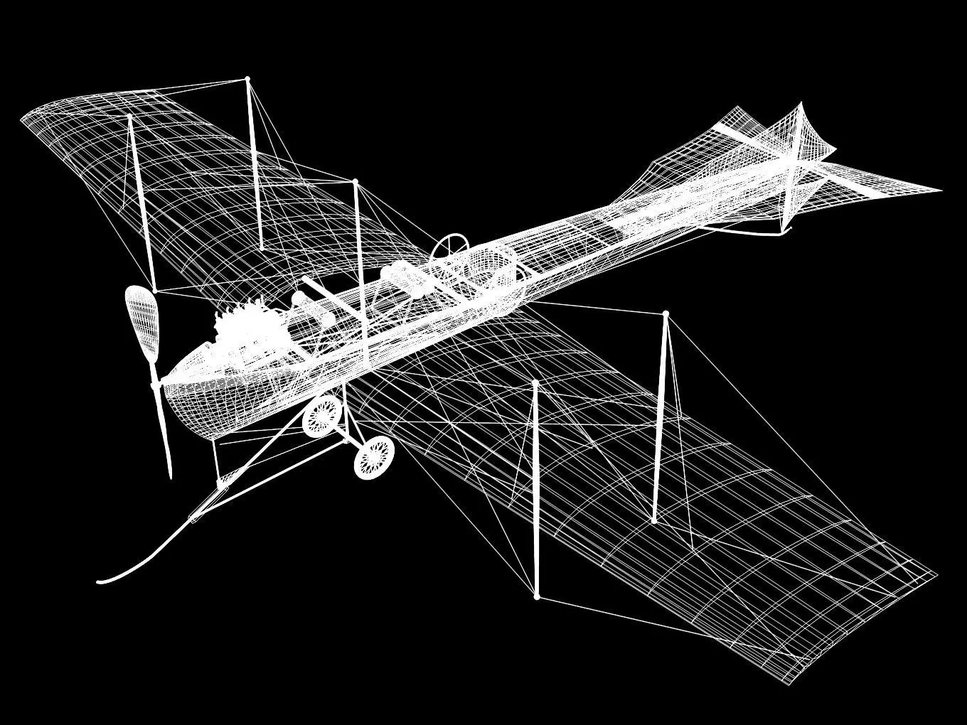 Antoinette IV 3D model_10