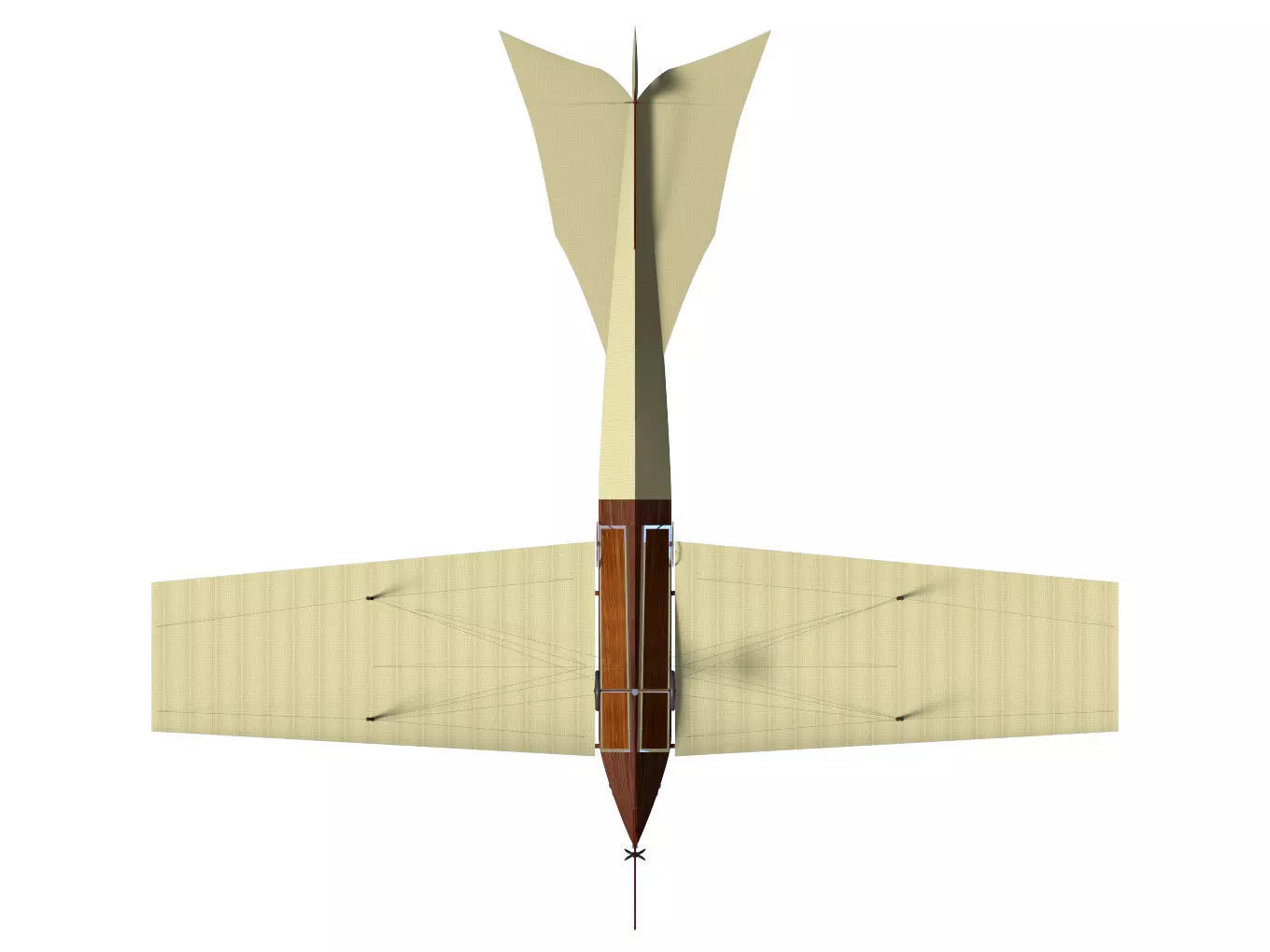 Antoinette IV 3D model_1