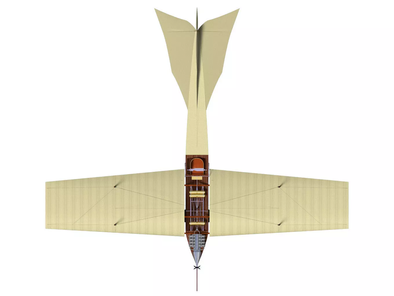 Antoinette IV 3D model_9