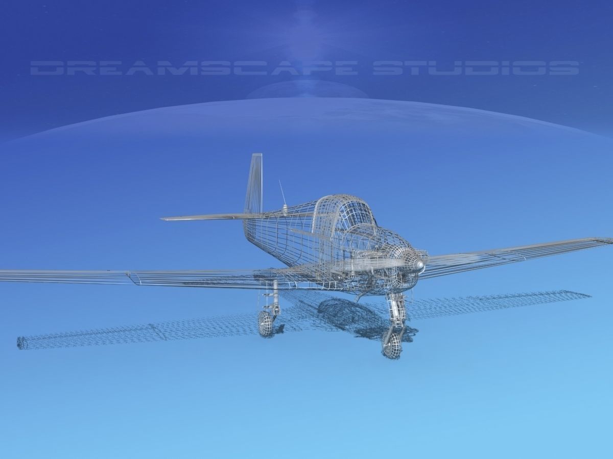 Mooney M-18 Mite V13 3D model_15