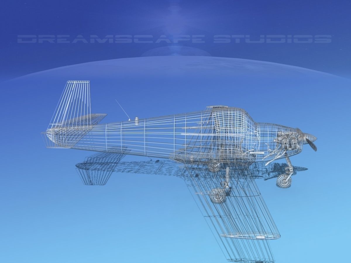 Mooney M-18 Mite V13 3D model_16