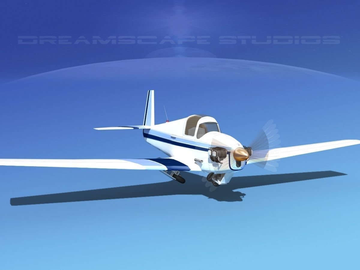 Mooney M-18 Mite V13 3D model_2