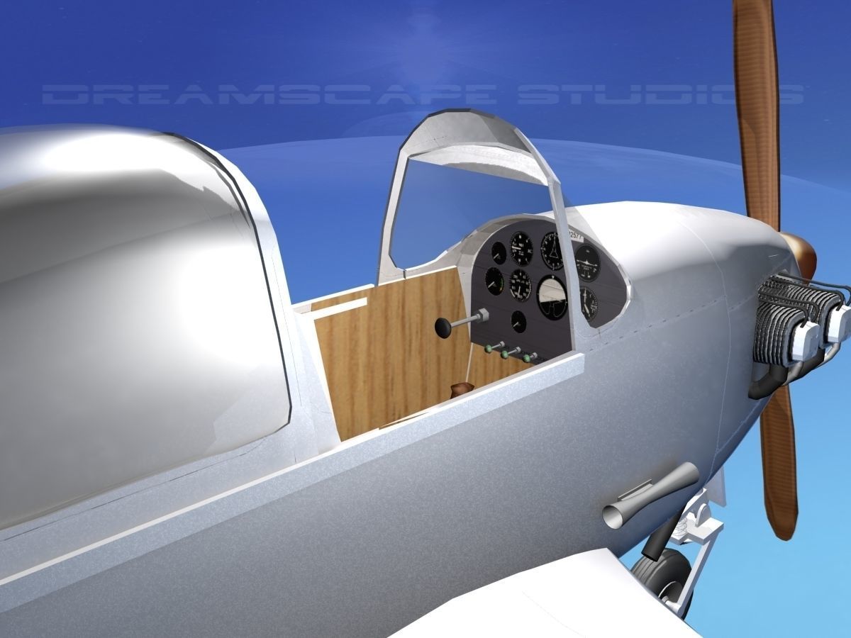 Mooney M-18 Mite V13 3D model_4