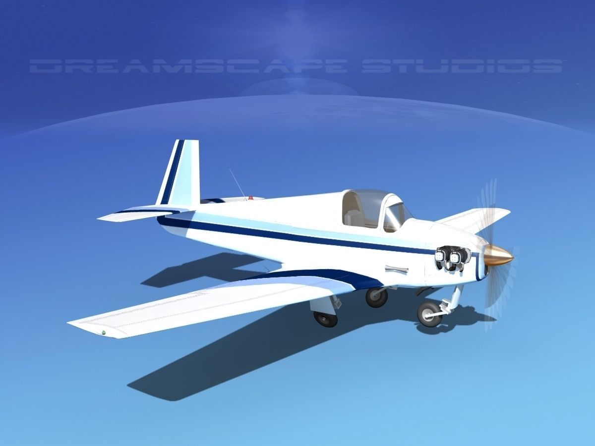 Mooney M-18 Mite V13 3D model_5