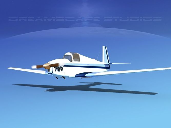 Mooney M-18 Mite V13 3D model