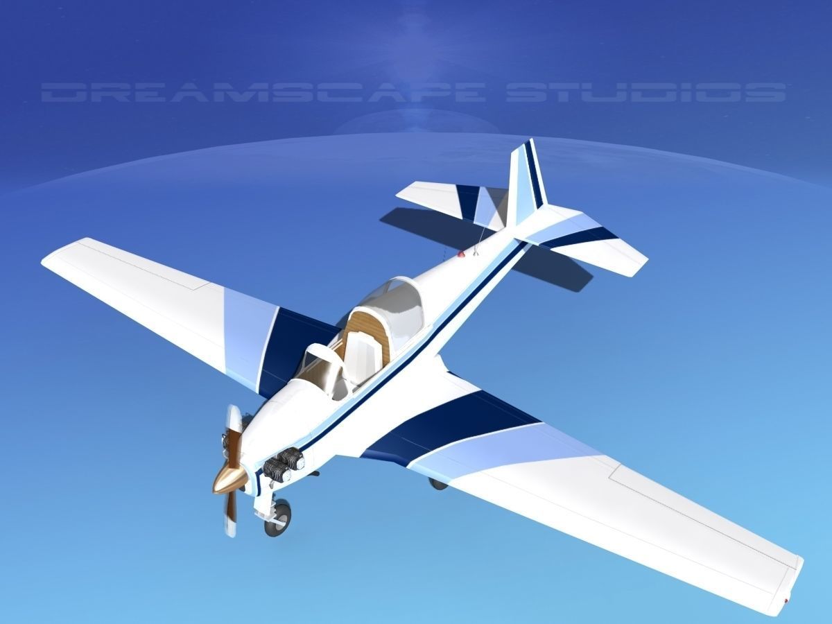 Mooney M-18 Mite V13 3D model_12