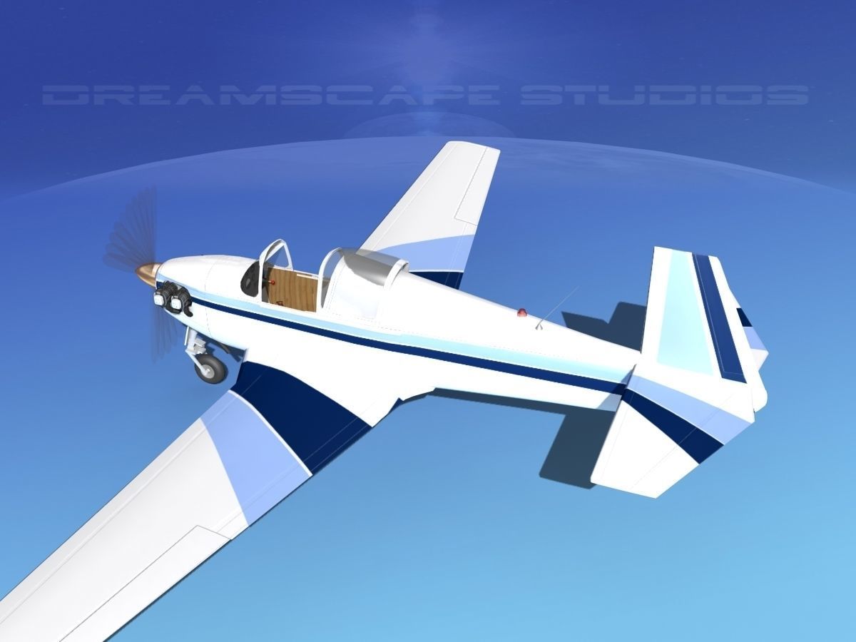 Mooney M-18 Mite V13 3D model_9