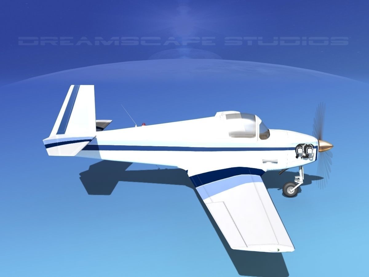 Mooney M-18 Mite V13 3D model_6