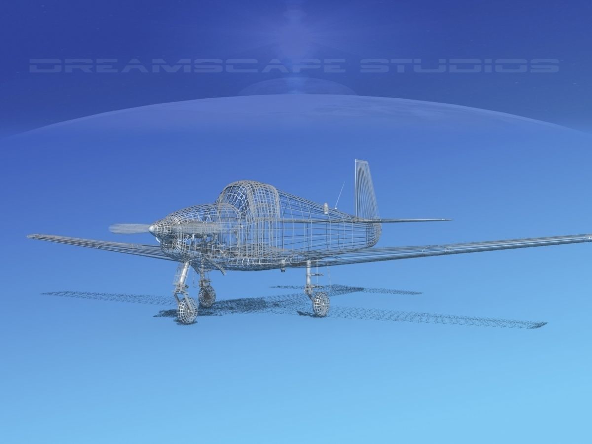 Mooney M-18 Mite V13 3D model_13