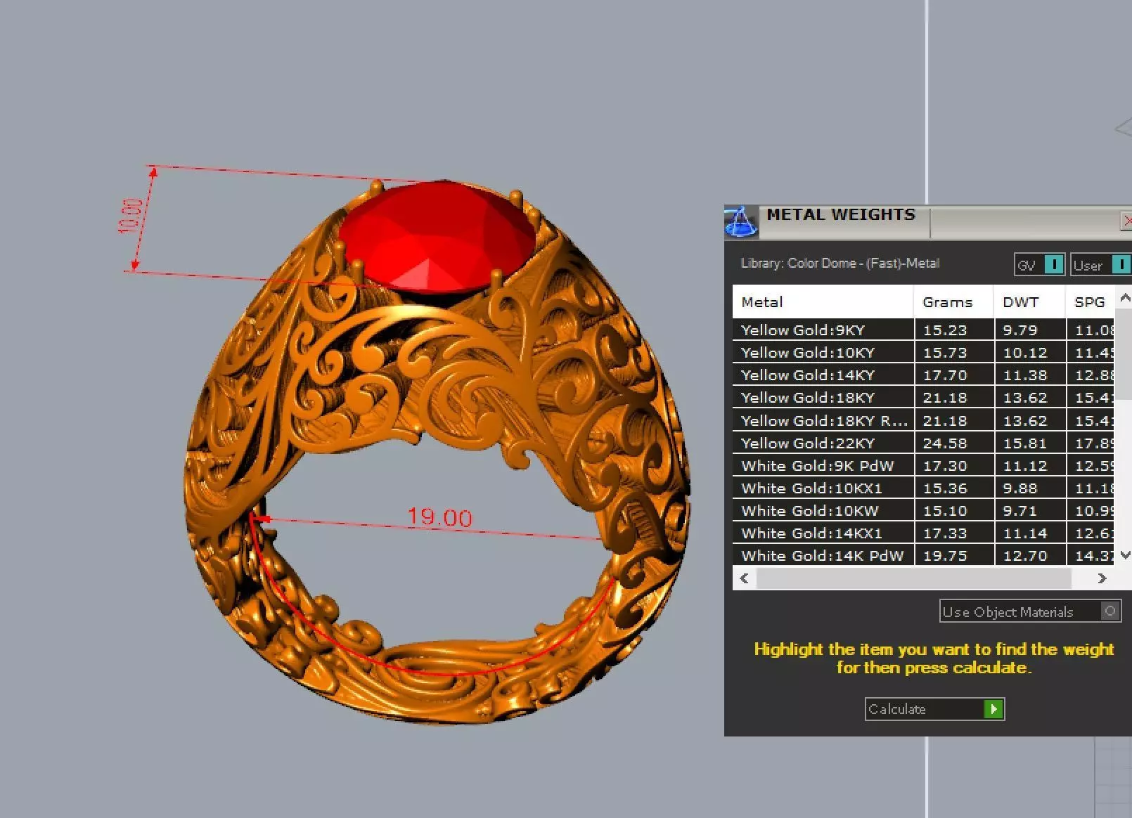 Queen RING 3D print model_23