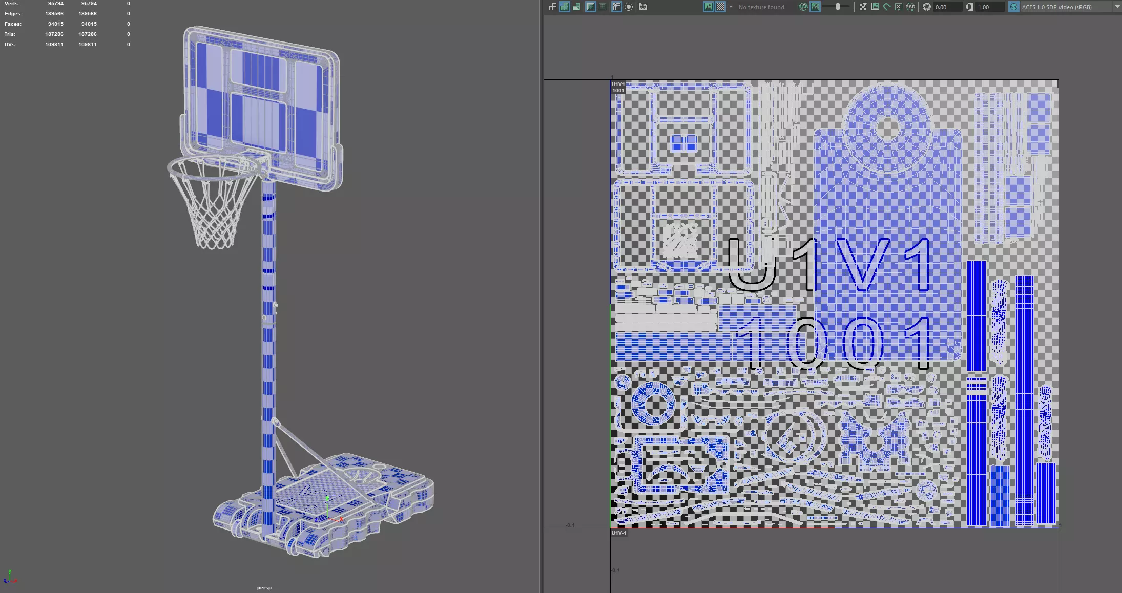 Portable Basketball Hoop 3D model_19