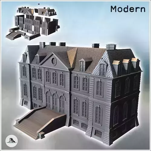 Maltot Castle Calvados Normandy France intact version 10 - World