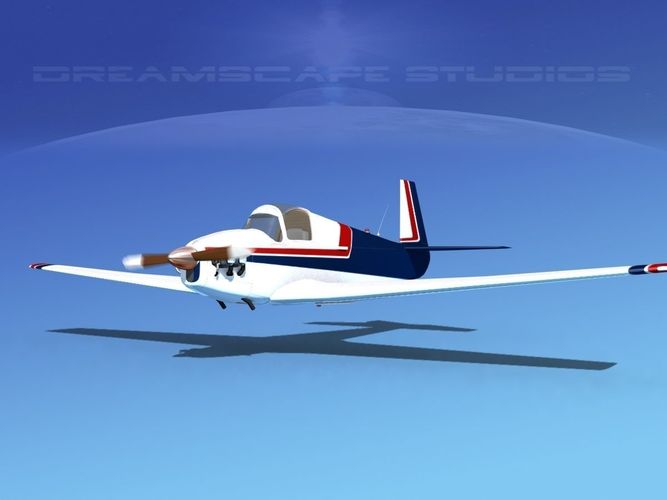 Mooney M-18 Mite V16 3D model