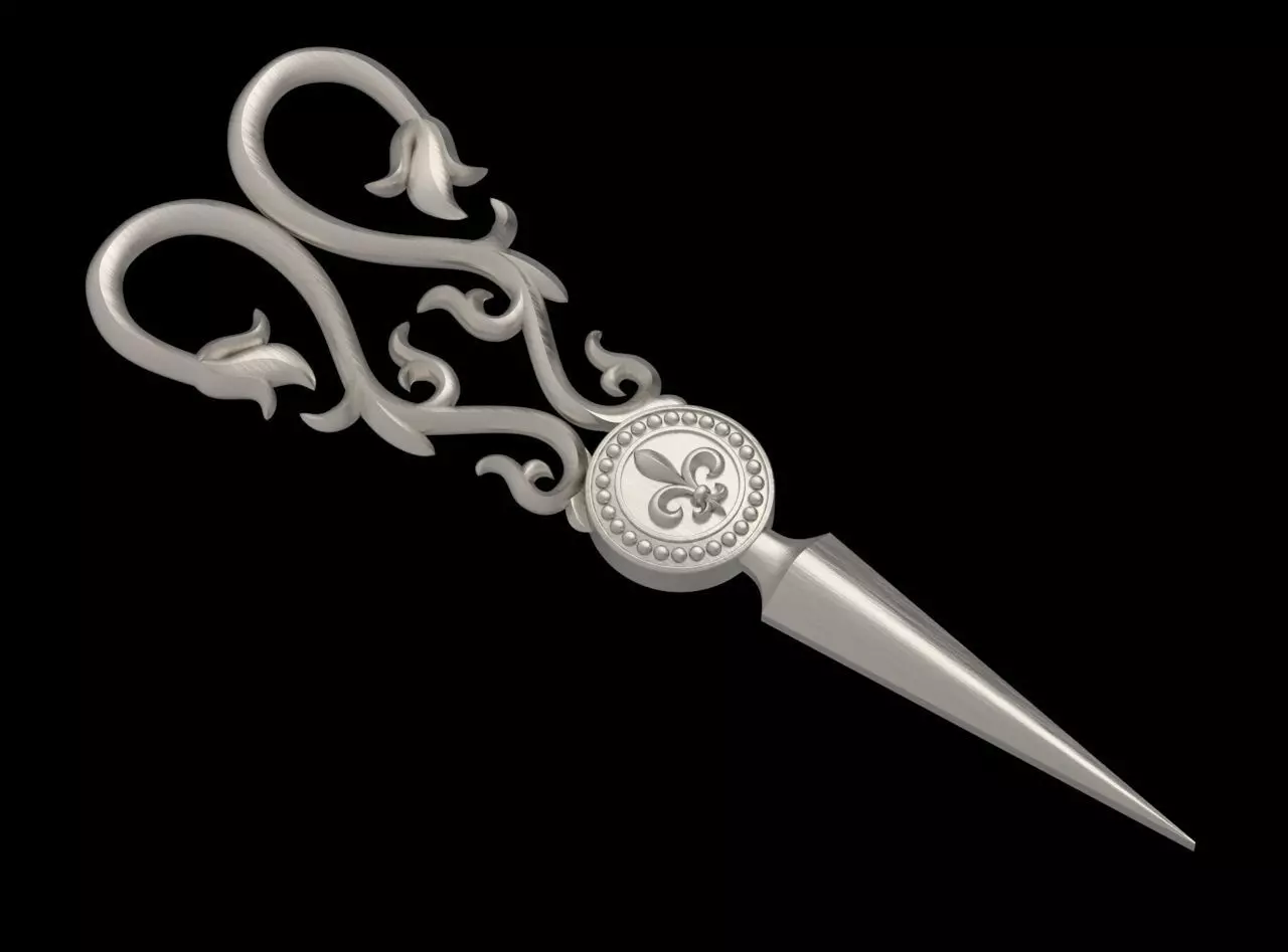 Scissors 3D print model_15