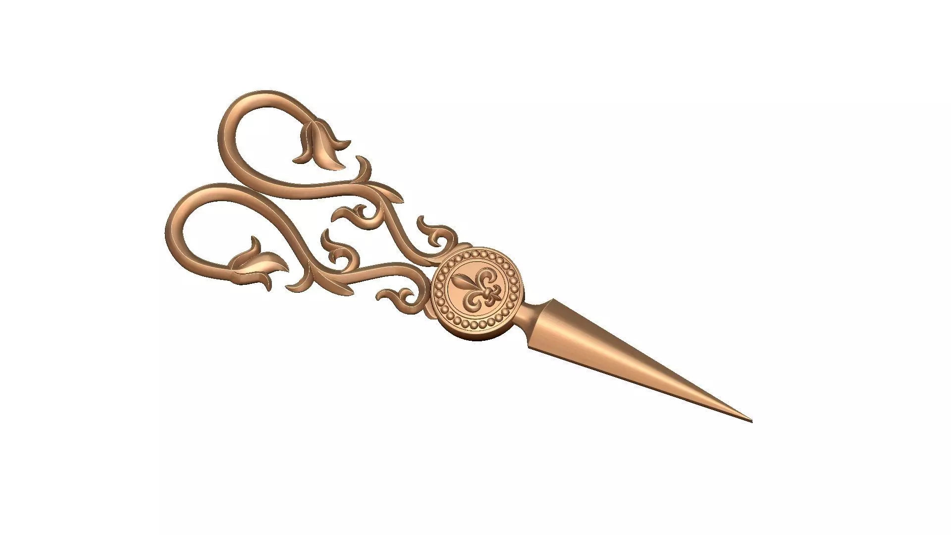 Scissors 3D print model_26