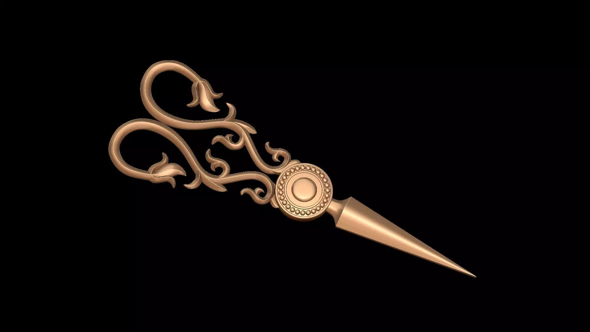 Scissors 3D print model_35