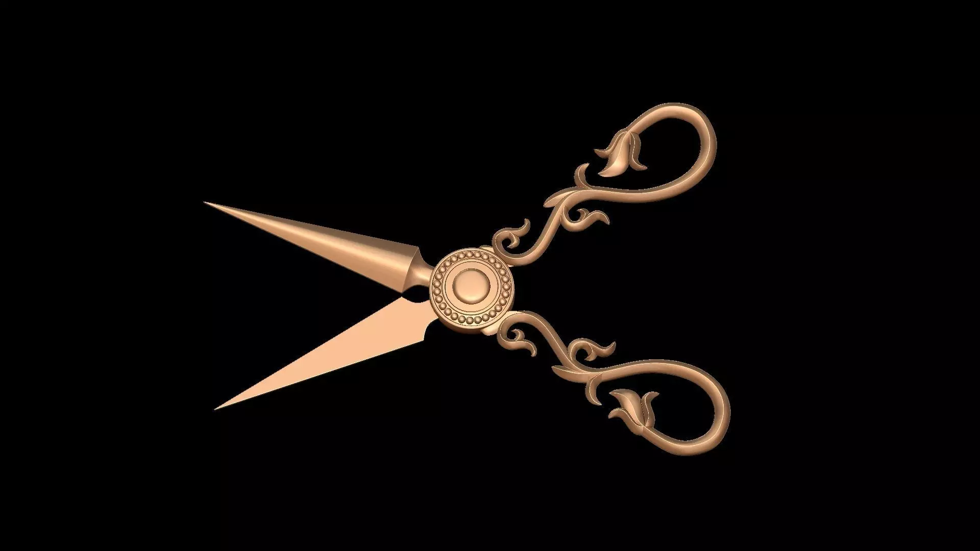 Scissors 3D print model_39