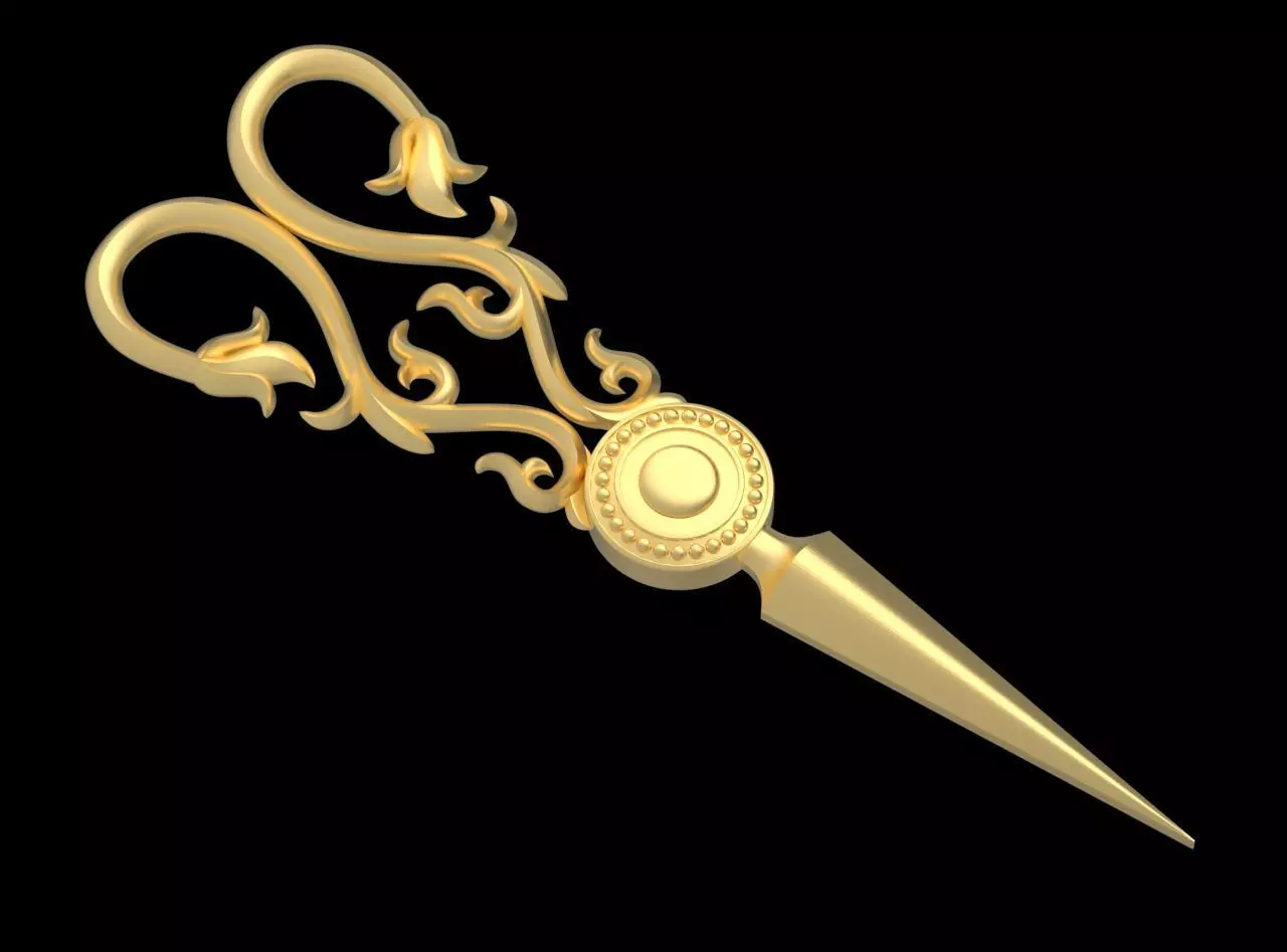 Scissors 3D print model_16