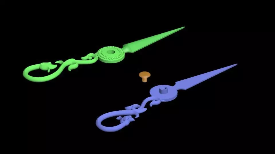 Scissors 3D print model_29