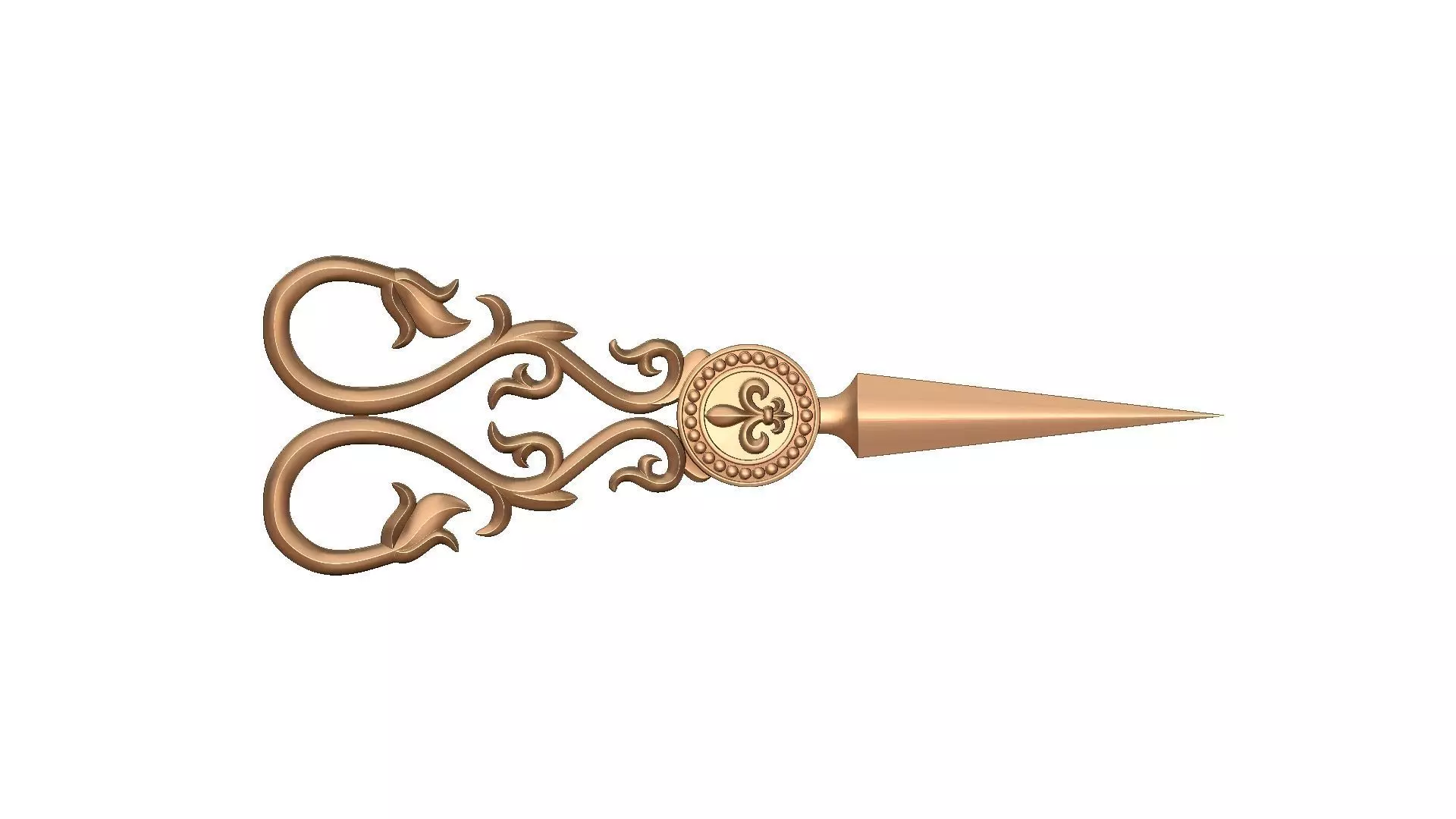 Scissors 3D print model_24