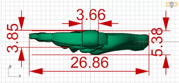 3D Minimalist Horse Head STL 3DM gold Pendant model gp0019 3D print model_19