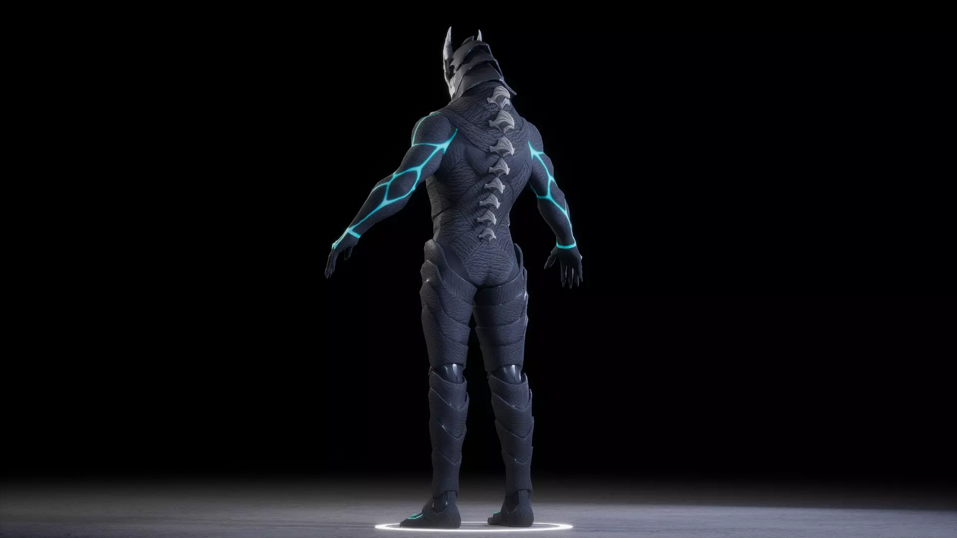 KAIJU No 8 Low-poly 3D model_11