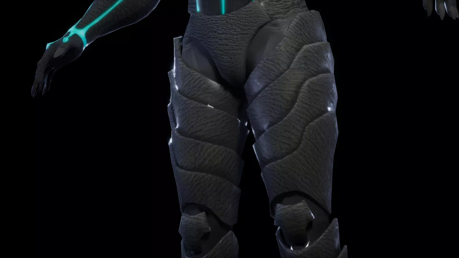 KAIJU No 8 Low-poly 3D model_13