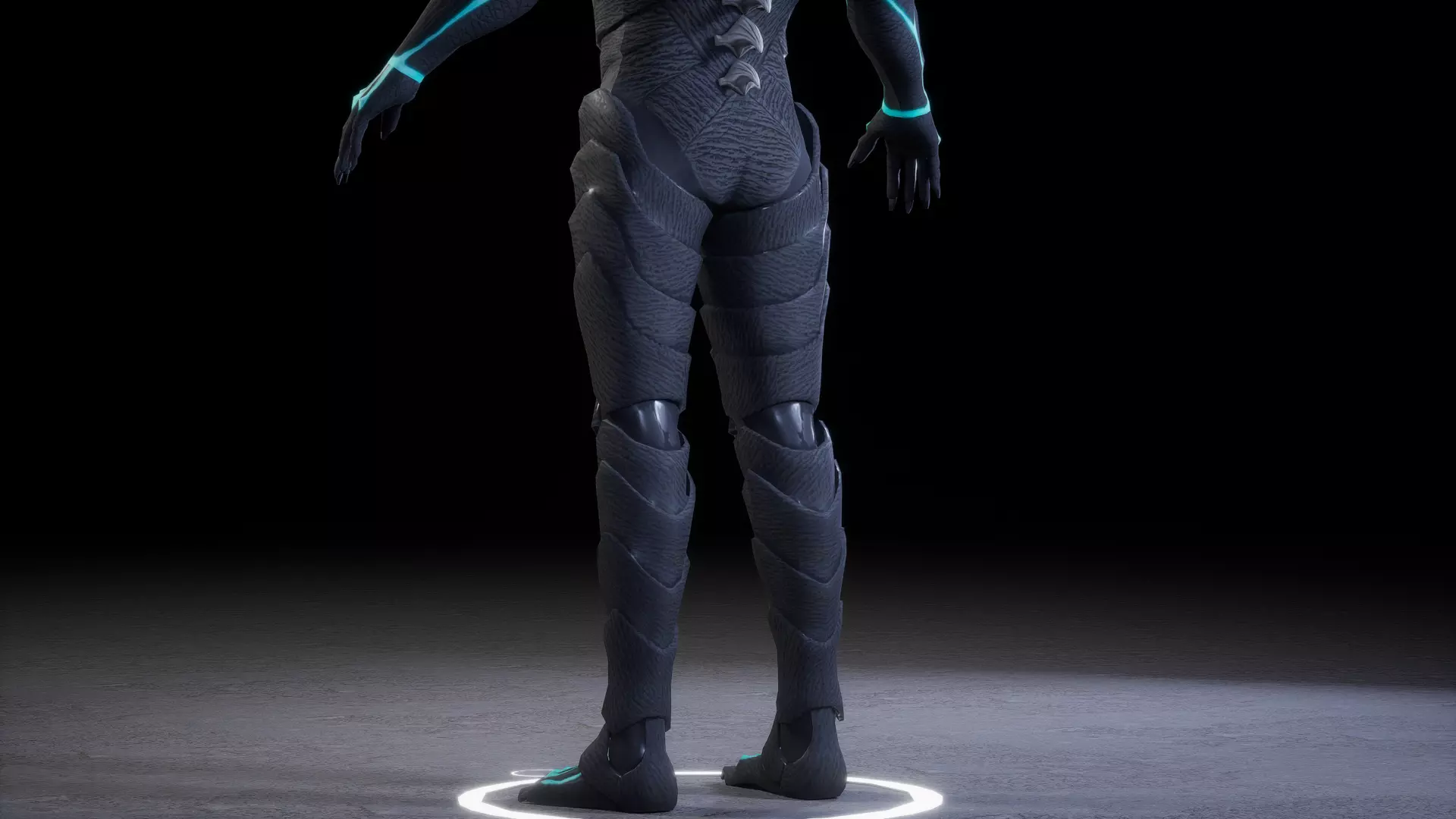 KAIJU No 8 Low-poly 3D model_17