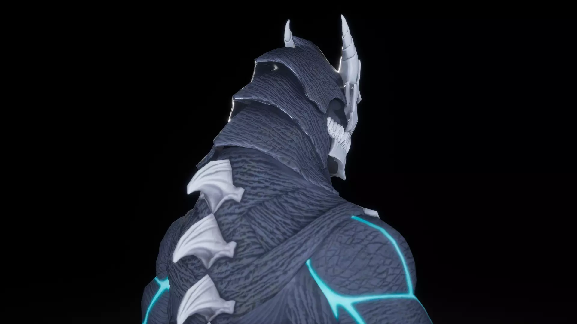 KAIJU No 8 Low-poly 3D model_16