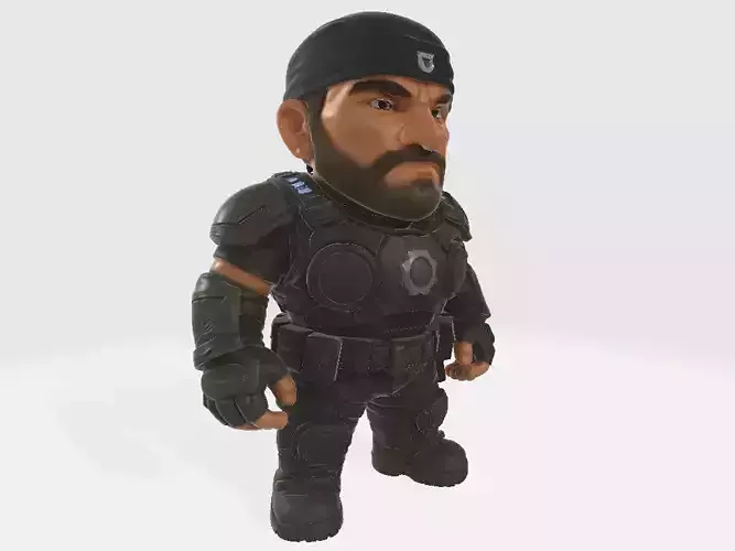 Gears of War Marcus Fenix Chibi